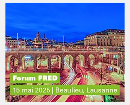 Conférence lors de l'édition 2025 du forum FRED - Forum Romande de l'Éclairage et de la Domotique d'ElectroSuisse
