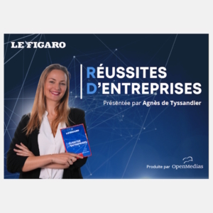 Interview de Vincent Huguelet dans l'émission Réussites d'Entreprises diffusée sur le Figaro