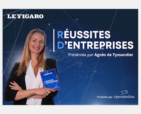Interview de Vincent Huguelet dans l'émission Réussites d'Entreprises diffusée sur le Figaro